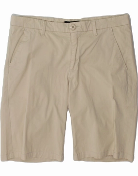 QuickReleaseBuckle Quick Release Fastener MARINA MILITARE Mens Chino Shorts IT 46 Small W34 Grey