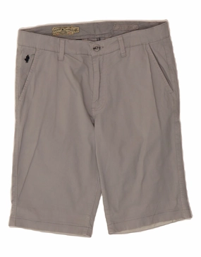 Dance wear MARLBORO CLASSICS Mens Chino Shorts IT 46 Small W32 Grey Cotton