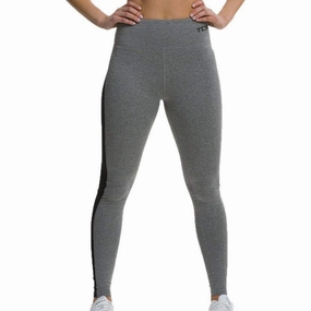 TCA Balance Womens Long Running Tights - Grey Anti Pilling Technology