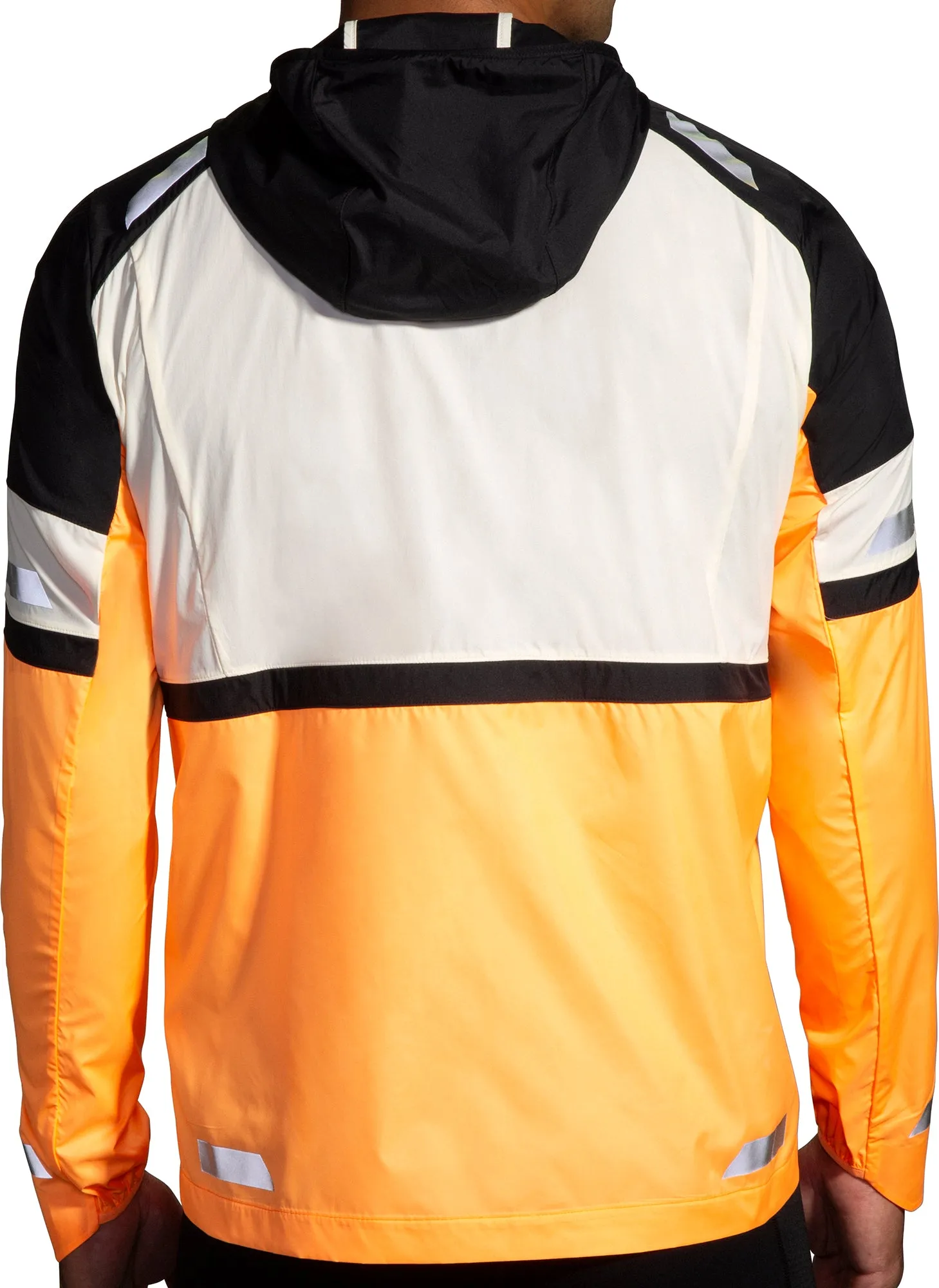 movement Layer Option Brooks Run Visible 2.0 Mens Running Jacket - Grey