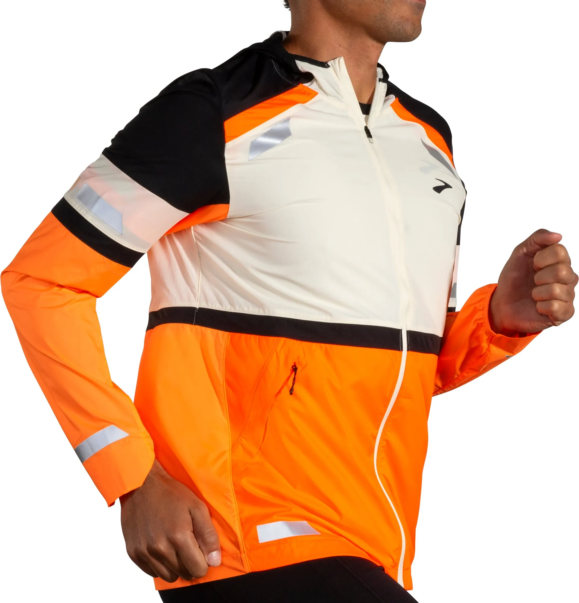 Brooks Run Visible 2.0 Mens Running Jacket - Grey Legacy gift - giving option