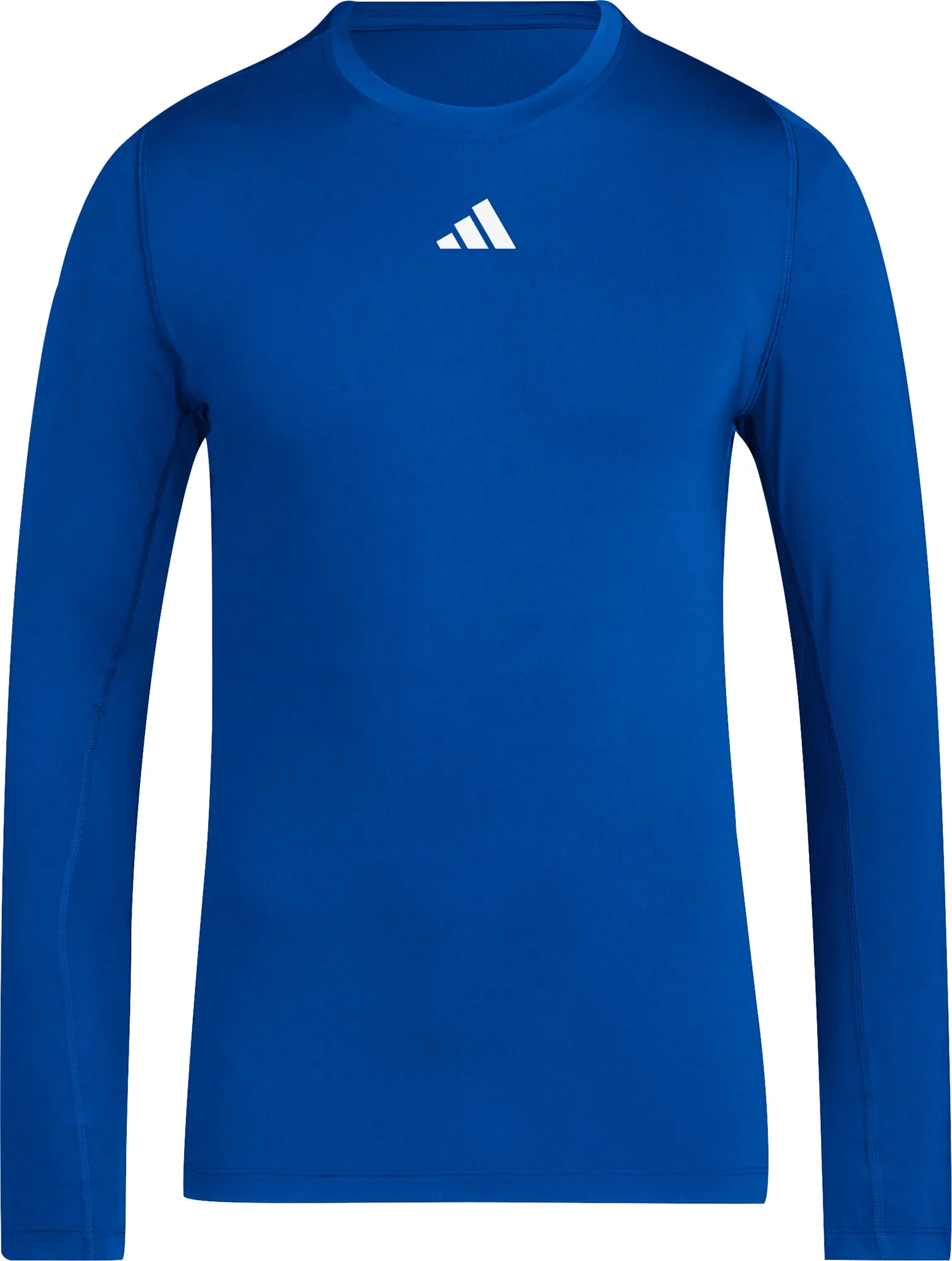 Active Comfort Style adidas Tech-Fit Long Sleeve Mens Training Top - Blue