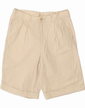 surfing attire Sleek Shape MCGREGOR Mens Pegged Chino Shorts IT 48 Medium W30 Beige Cotton