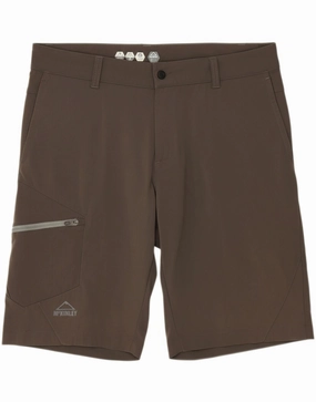 MCKINLEY Mens Cargo Shorts W36 Large Grey Polyamide Retro Style Board shorts