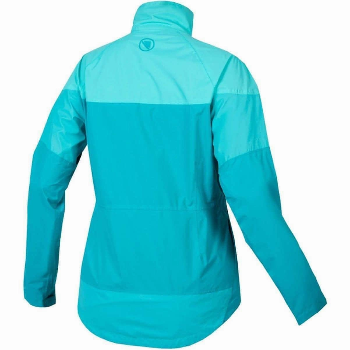 Endura Urban Luminite II Waterproof Womens Cycling Jacket - Blue Daily Chill