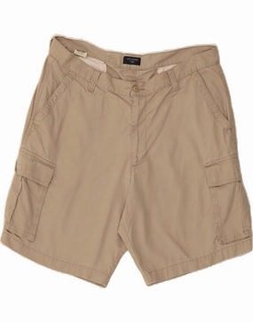 fishing outfit Soft Inner Lining DOCKERS Mens Cargo Shorts W38 XL Beige Cotton