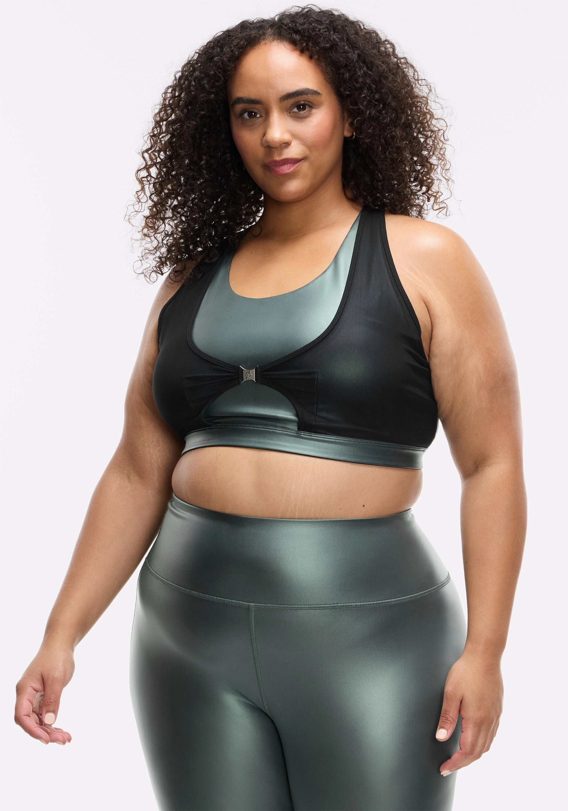 Outdoor Sports Mesh Sling Bra