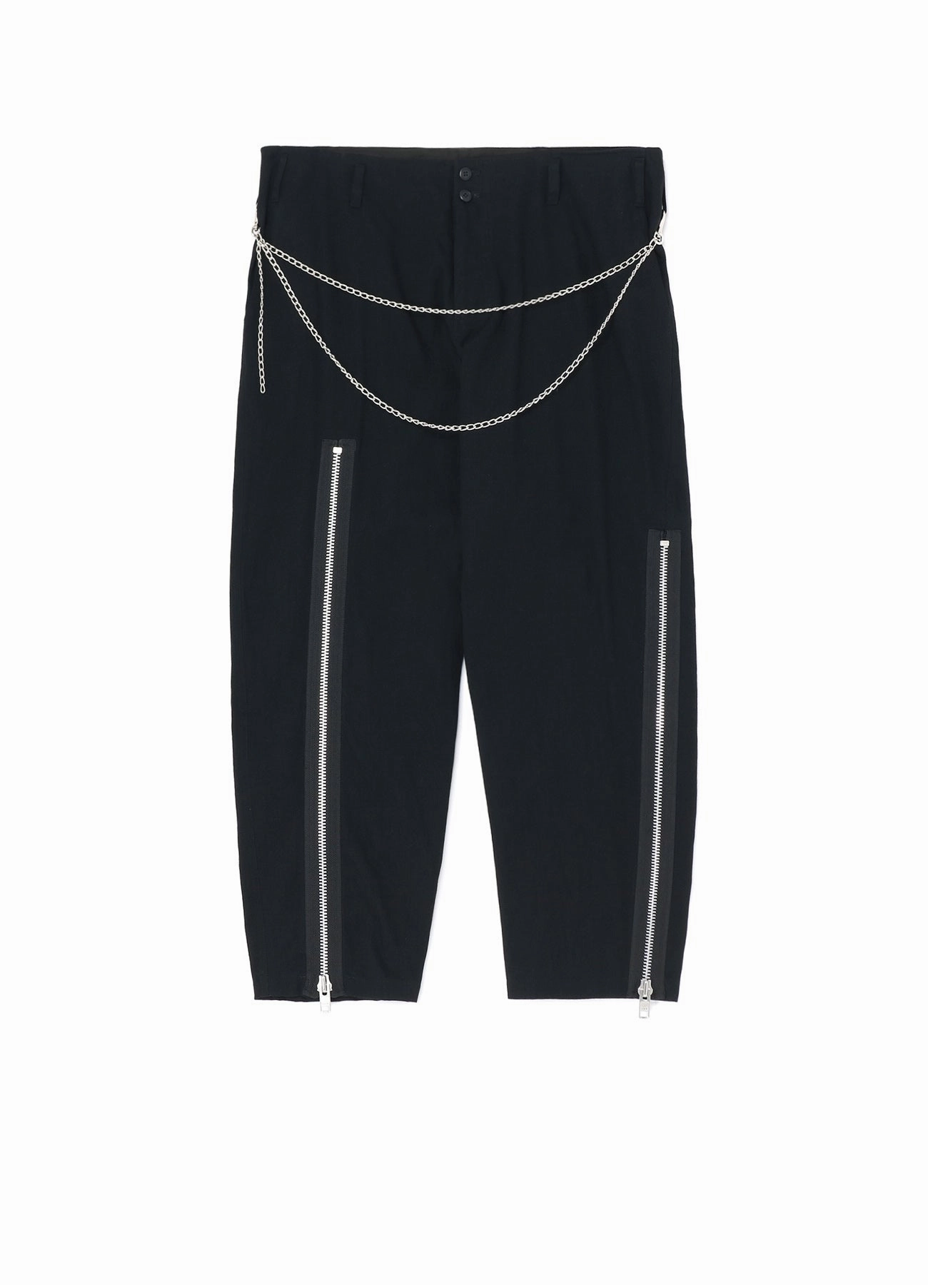 METAL EYELET DENIM PANTS Comfort Wear Fit