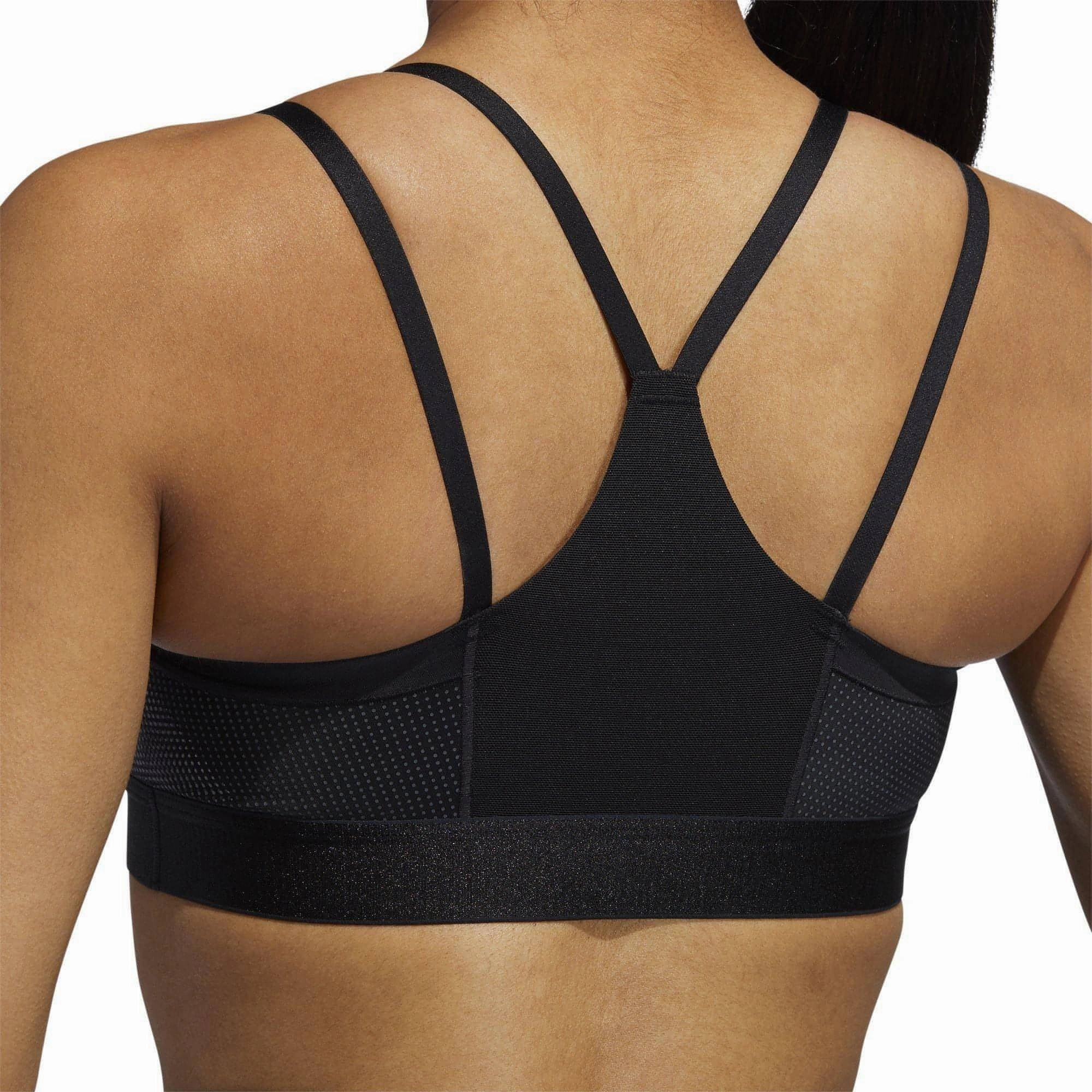 Versatile Style Smooth Lining adidas All Me Womens Sports Bra - Black