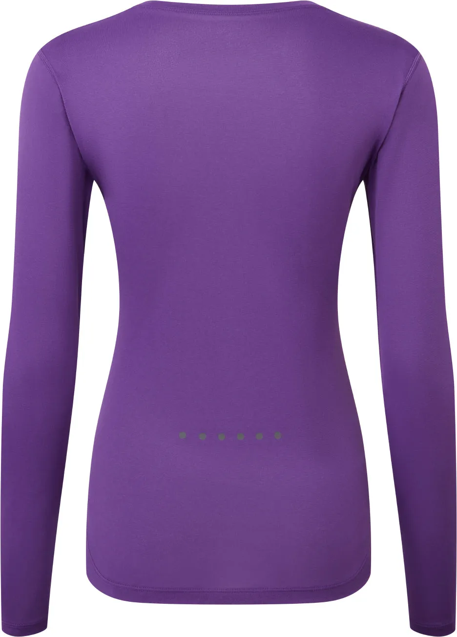 Versatile Style Sporty Comfort Ronhill Core Long Sleeve Womens Running Top - Purple