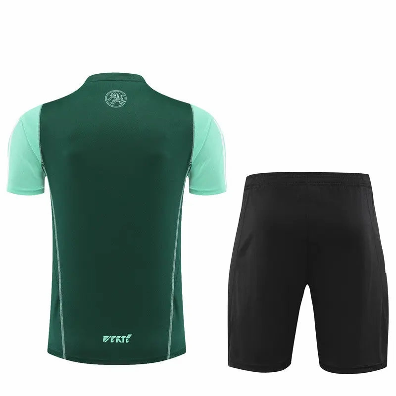 Algerian Short Sleeve Training Suit For Men T-shirt/short Adaptable Flexible Midsole Design