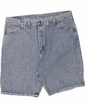 All Day Movement Fit men's clothing WRANGLER Mens Relaxed Fit Denim Shorts XS W44 Blue Cotton