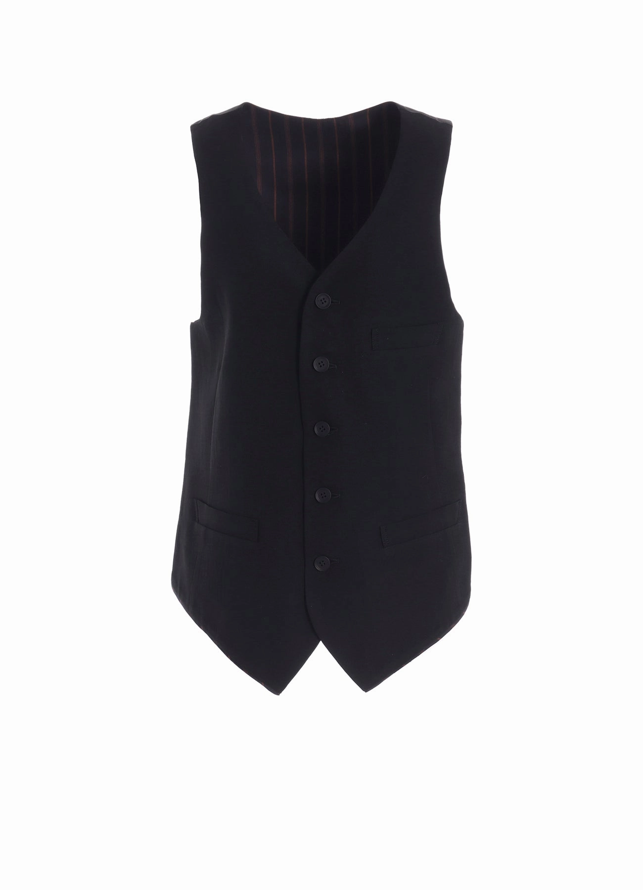 Fashionable Look Low Maintenance MILLED GABARDINE DARTS VEST