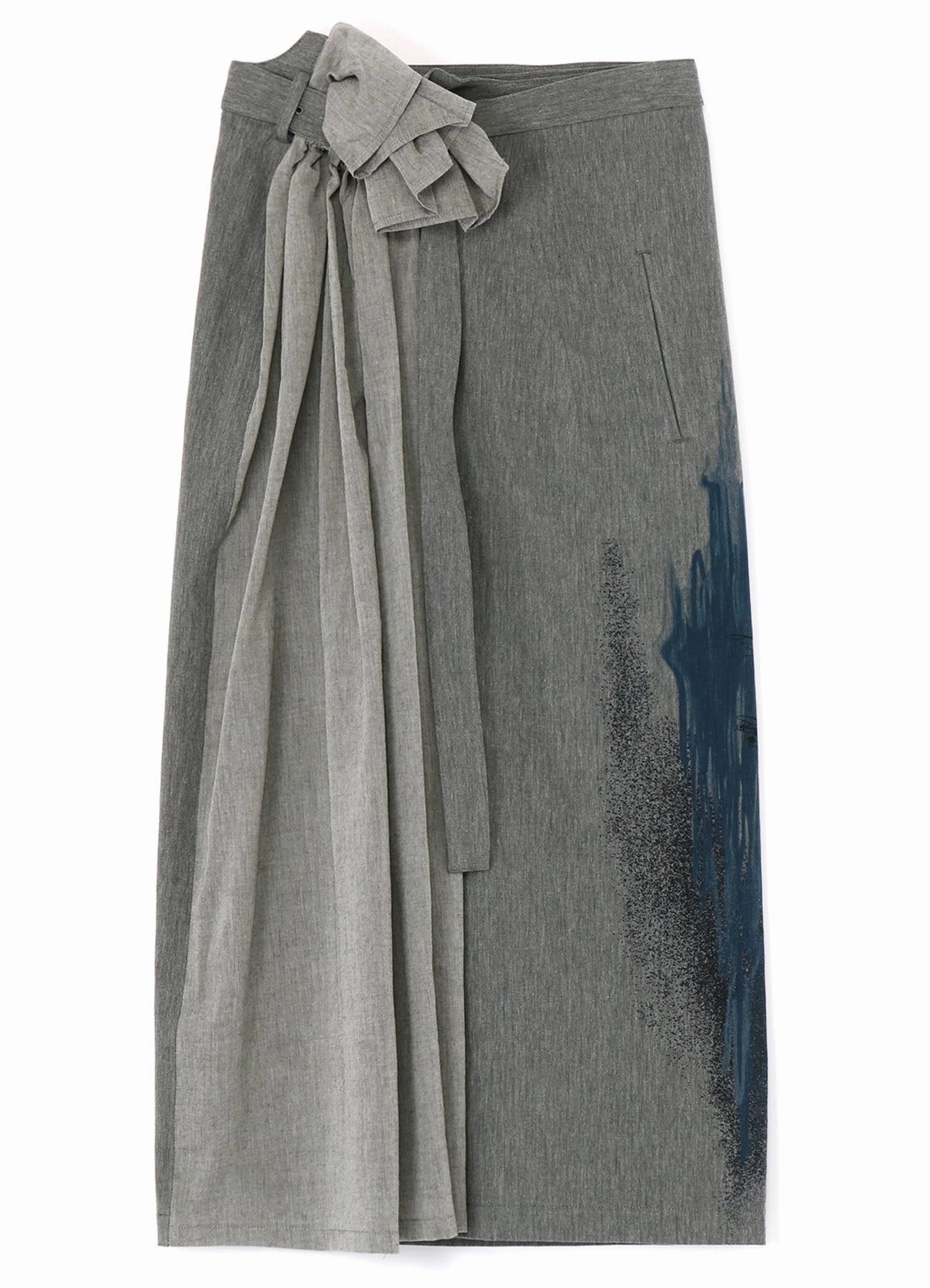 MINI HERRINGBONE BEE PRINT DOUBLE BELTED SKIRT FlexFoamPadding Sleek Comfort