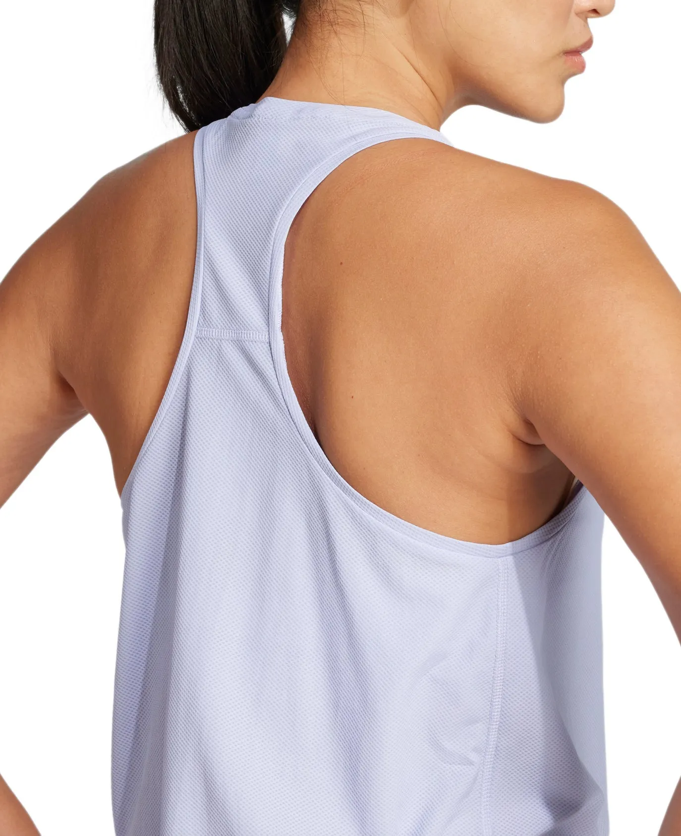 adidas Own The Run Womens Running Vest Tank Top - Purple athletic style Anti Shrinkage Treatment