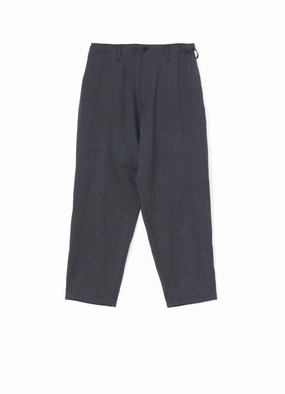 SUIT GABARDINE PANTS WITH SIDE TUCK Rubberized grip Smart Style