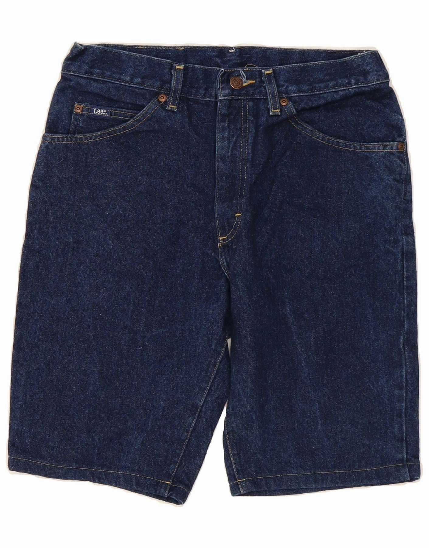 Urban Flex LEE Mens Denim Shorts W32 Medium Blue Cotton