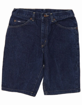 Urban Flex LEE Mens Denim Shorts W32 Medium Blue Cotton