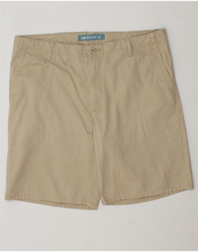 Stretch Tech LEE Mens Cargo Shorts W38 XL Beige Cotton