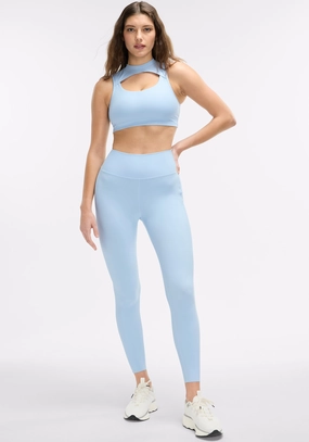 Work Commute Outdoor Lover Misty Blue Cadent Legging Set