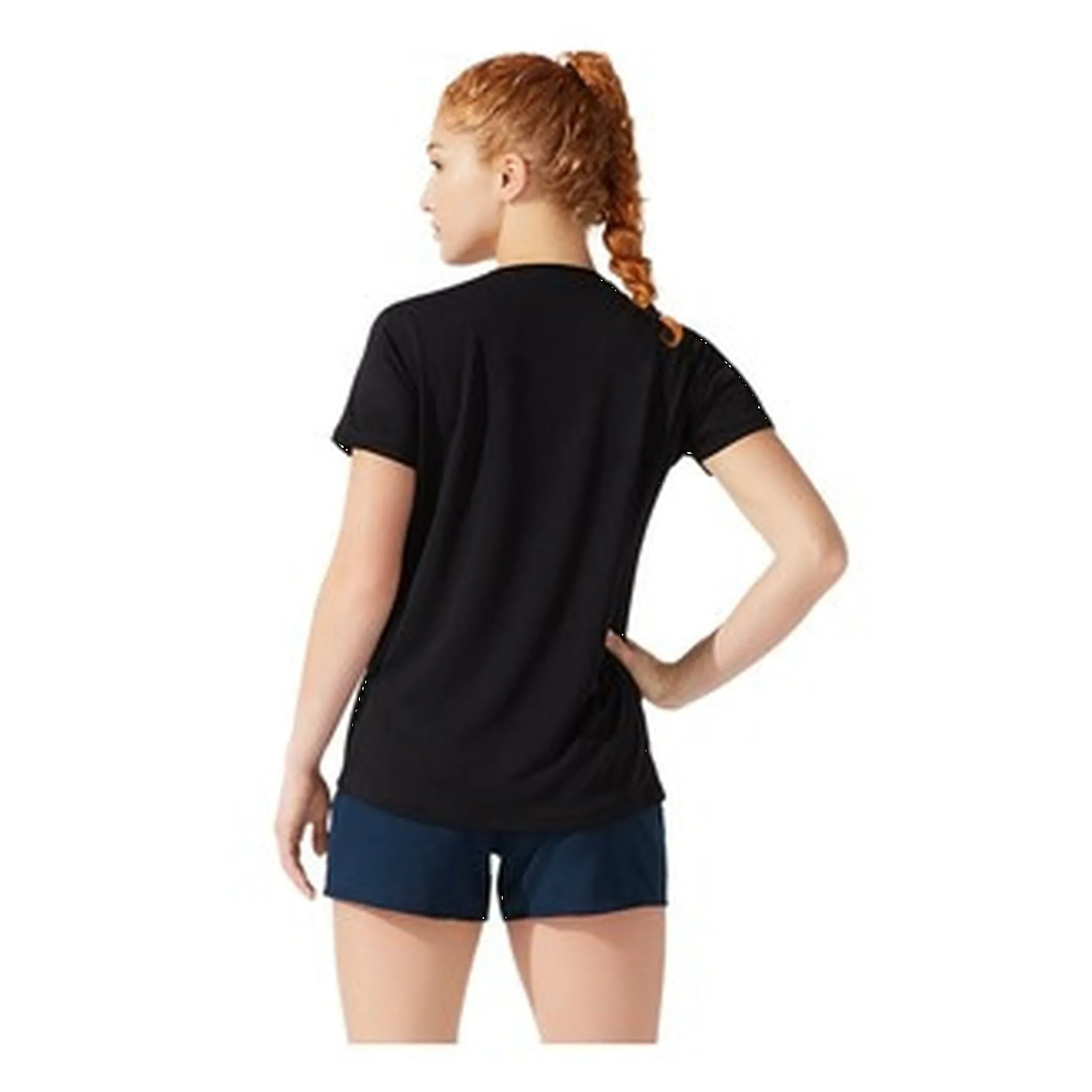 Asics Womens Silver Running Tee AntiPilling