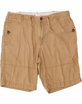 J. CREW Mens Casual Shorts W38 XL Beige Cotton Heat Ready semi-formal look