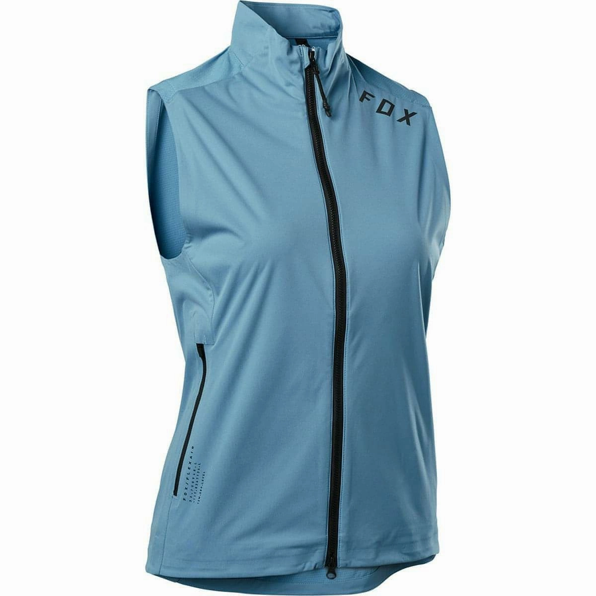 Fox Flexair Womens Cycling Gilet - Blue Anti-pilling windy