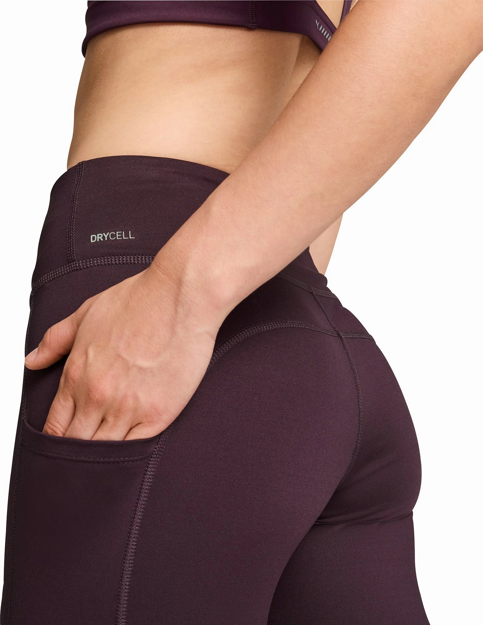 Comfort Seeker Four Way Puma Favourites Velocity Womens Long Running Tights - Purple