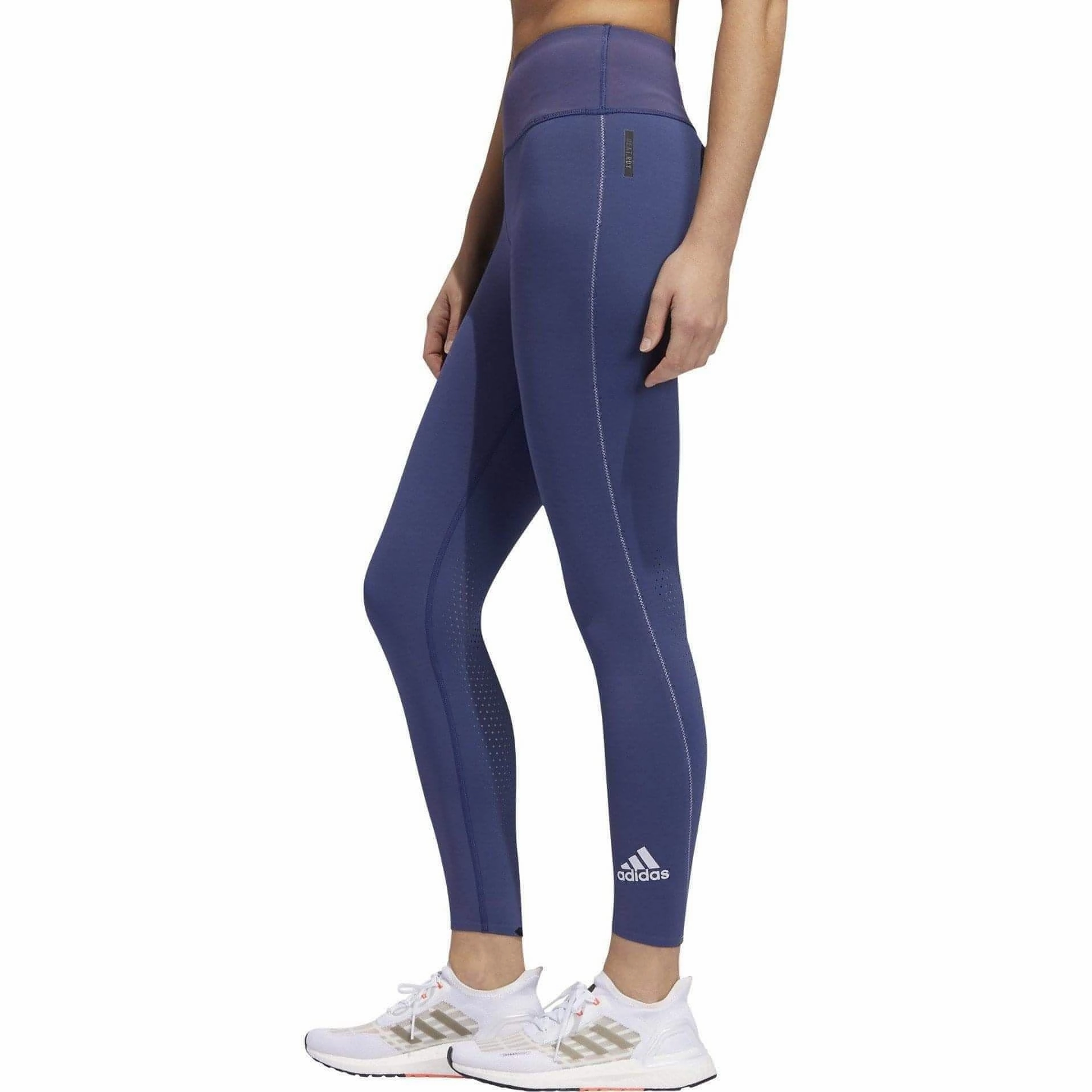 adidas HEAT.RDY High Rise Womens 7/8 Training Tights - Blue Modern Performance