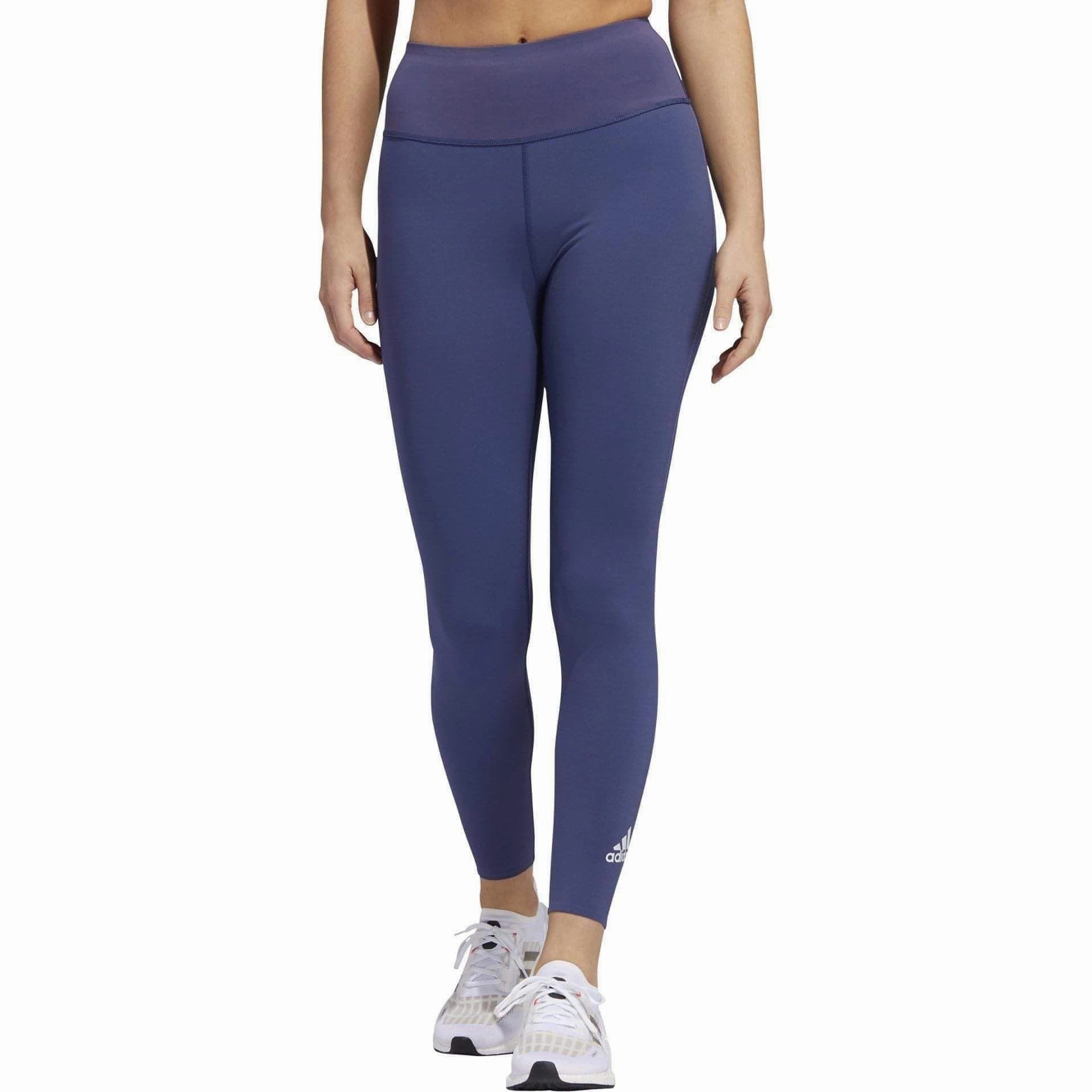 adidas HEAT.RDY High Rise Womens 7/8 Training Tights - Blue Timeless Design Stylish Stretch Wear