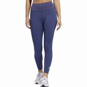 adidas HEAT.RDY High Rise Womens 7/8 Training Tights - Blue Timeless Design Stylish Stretch Wear