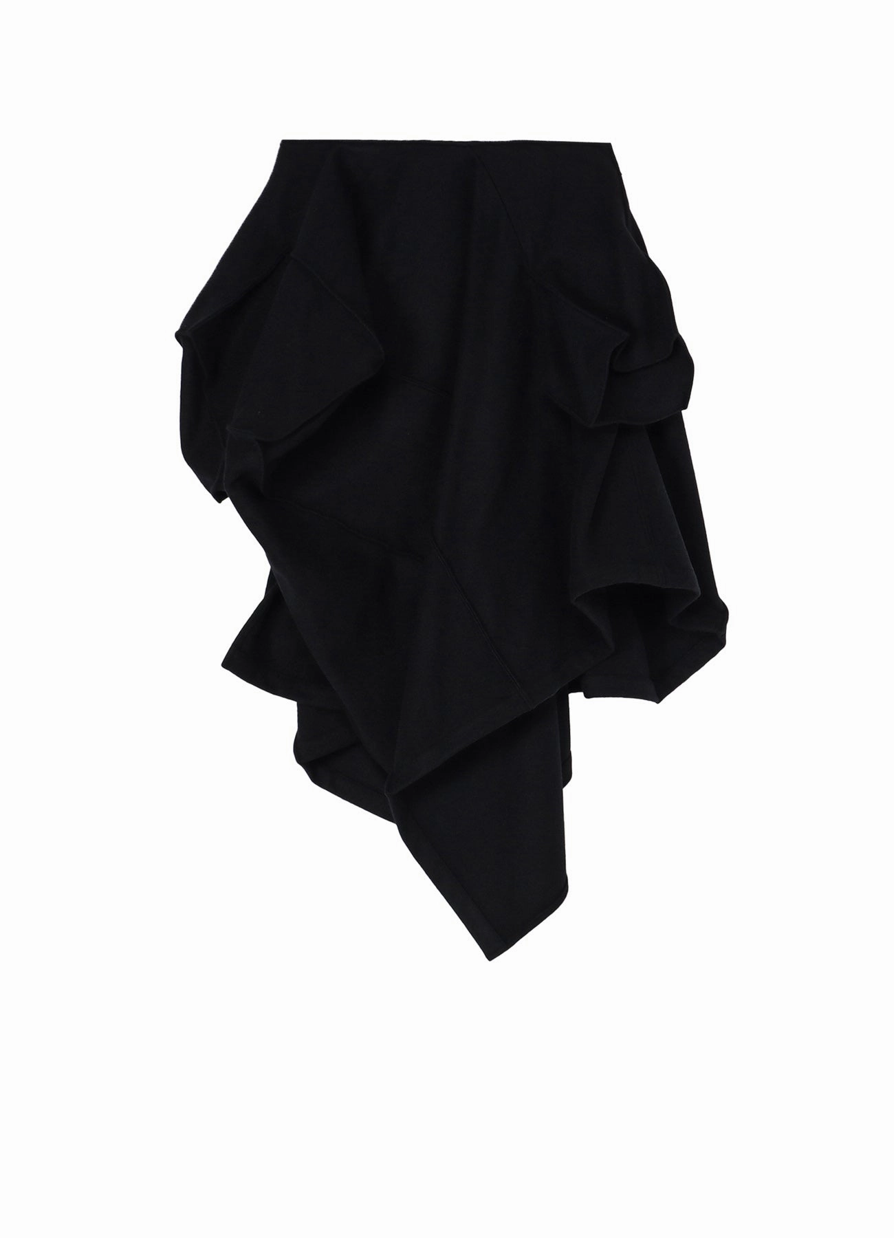 SUN DRYING SUPER100 MELTON ASM BOX DETAIL SKIRT PermeableCloth Casual Appeal