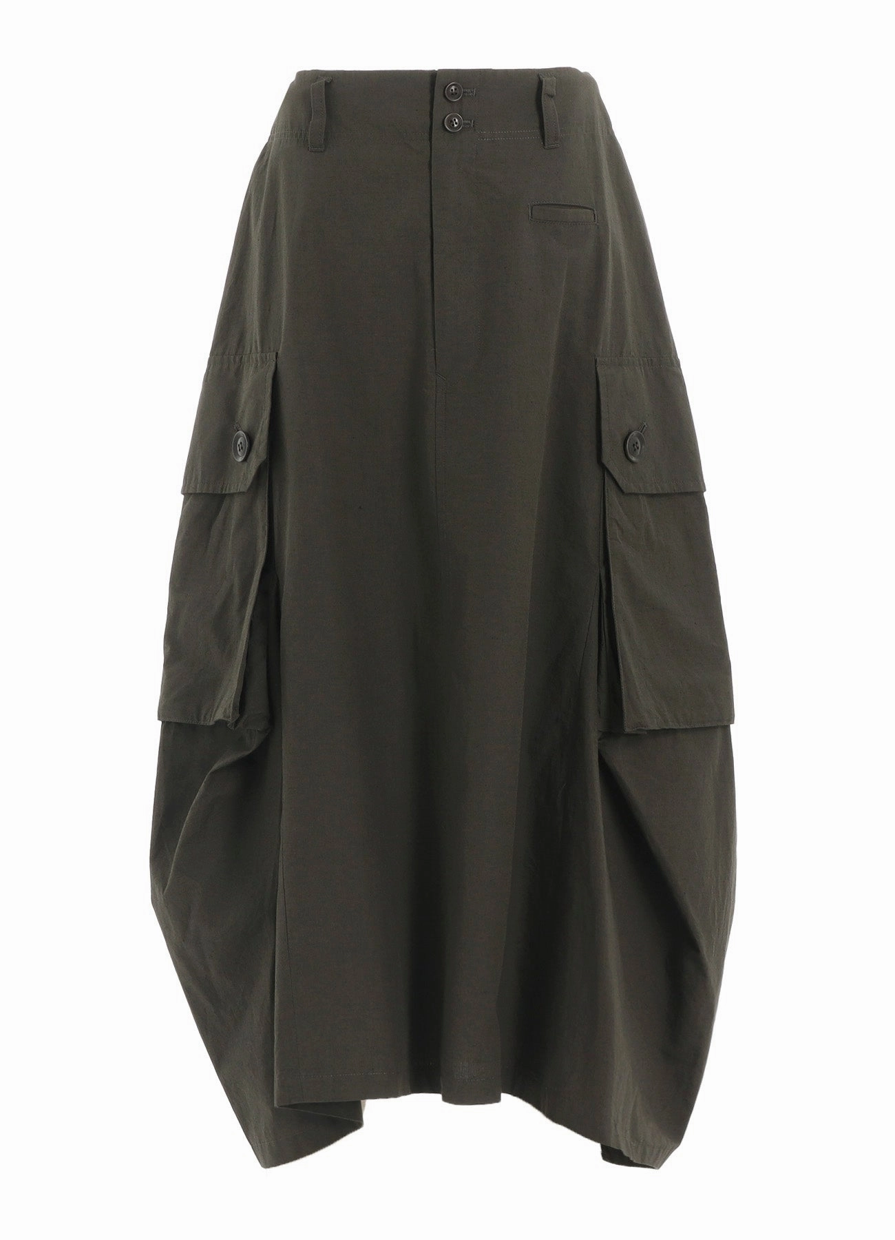 COTTON/LINEN CARGO SKIRT Daily Style