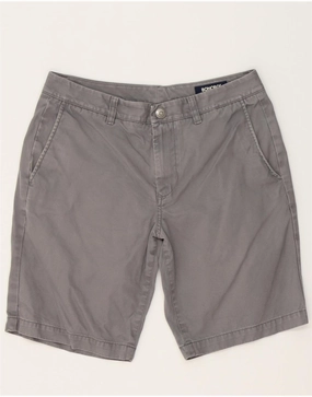 Elastic Waistband Design BONOBOS Mens Chino Shorts W30 Medium Grey Cotton