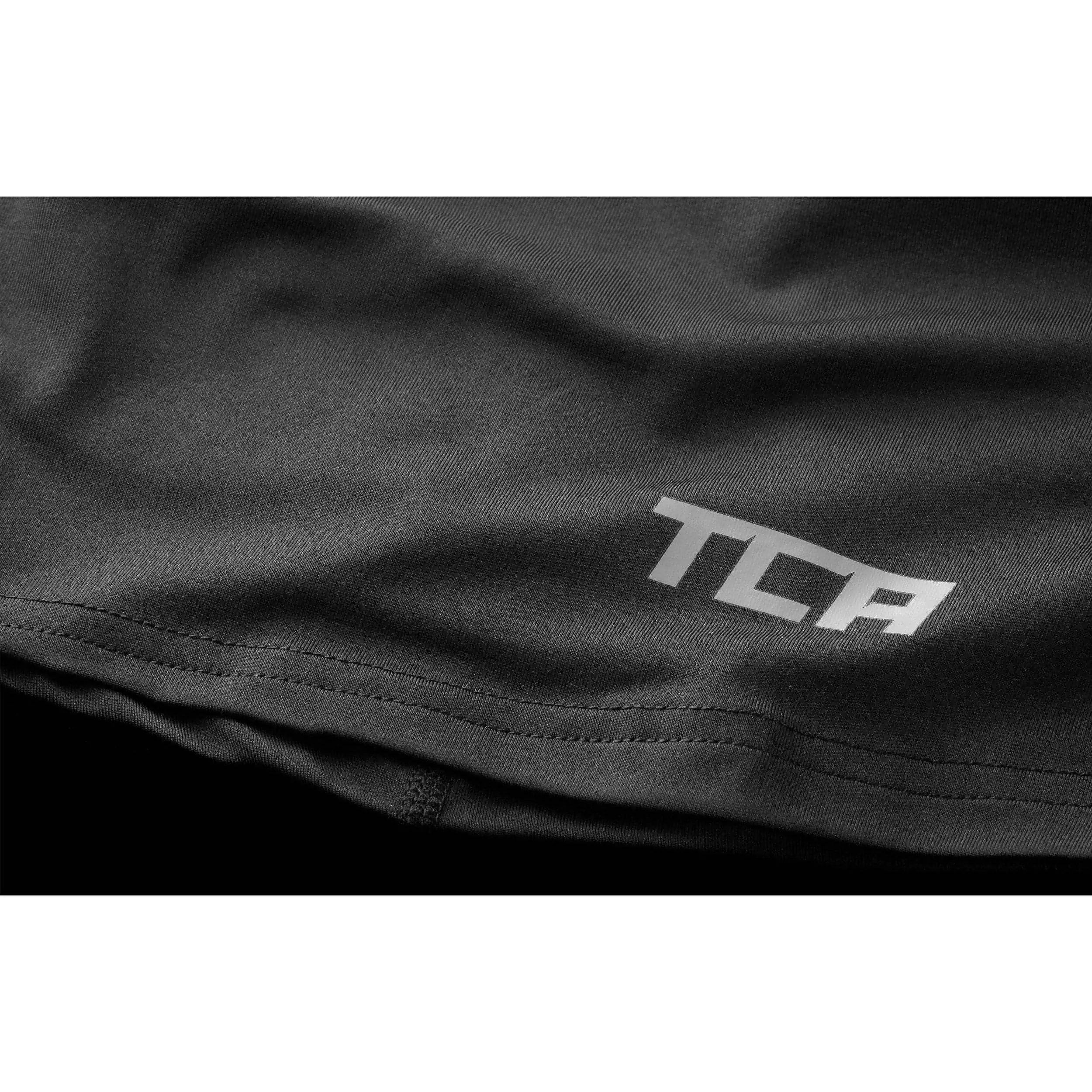 TCA Pro Performance Womens Short Sleeve Baselayer Running Top - Black Fit For Movement Lint Resistant Surface