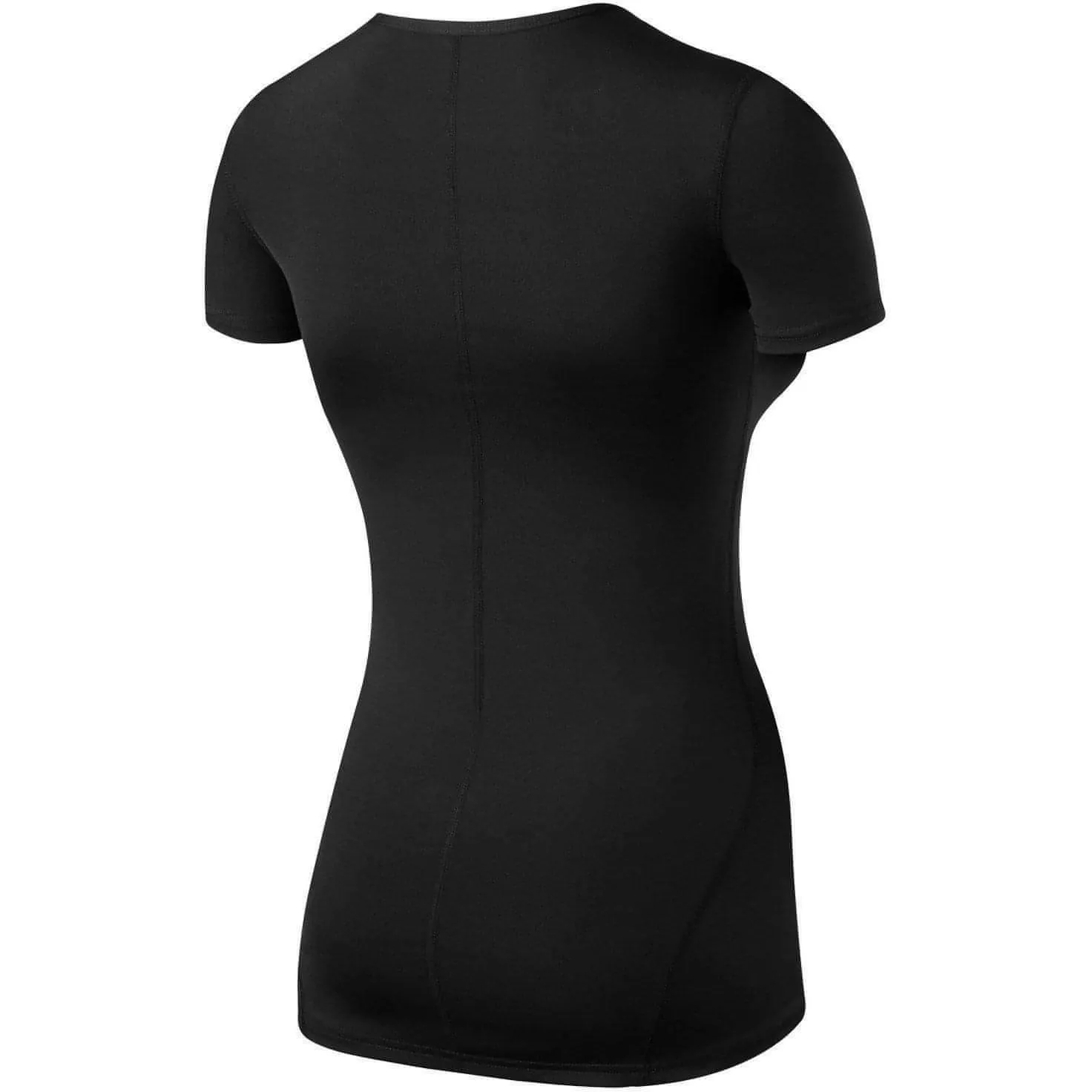 Daily Style TCA Pro Performance Womens Short Sleeve Baselayer Running Top - Black