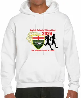 More Mile Classic ESAA Leeds XC Final 2024 Hoody - White Fashion Comfort Mouse like