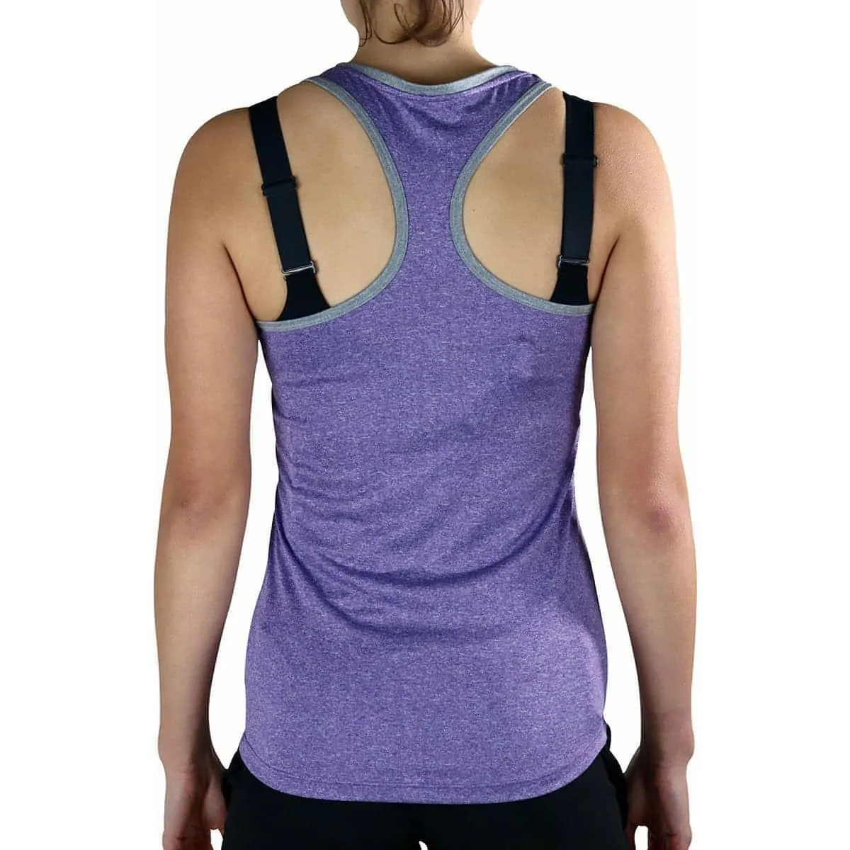 More Mile Marl Womens Training Vest - Purple All Season Wear