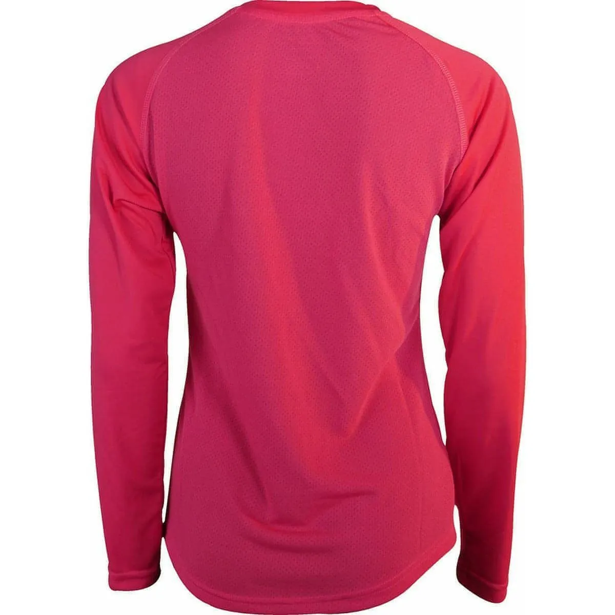 HeatResistantMaterial More Mile Vision ESAA Long Sleeve Womens Running Top - Pink