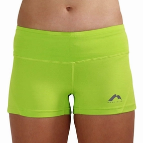 Stretch Support More Mile More-Tech 3 Inch Womens Running Shorts - Green