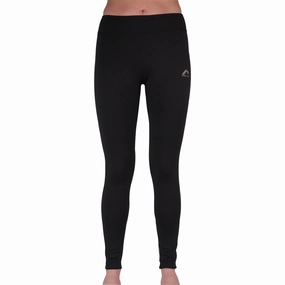 Flexible Comfort Wearable More Mile Power Womens Long Running Tights - Black