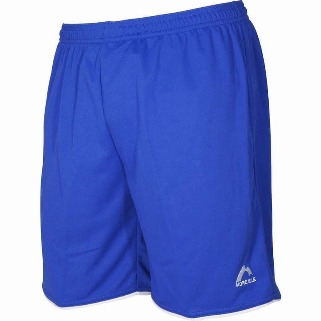 Classic Shorts More Mile Premier Mens Football Shorts - Blue
