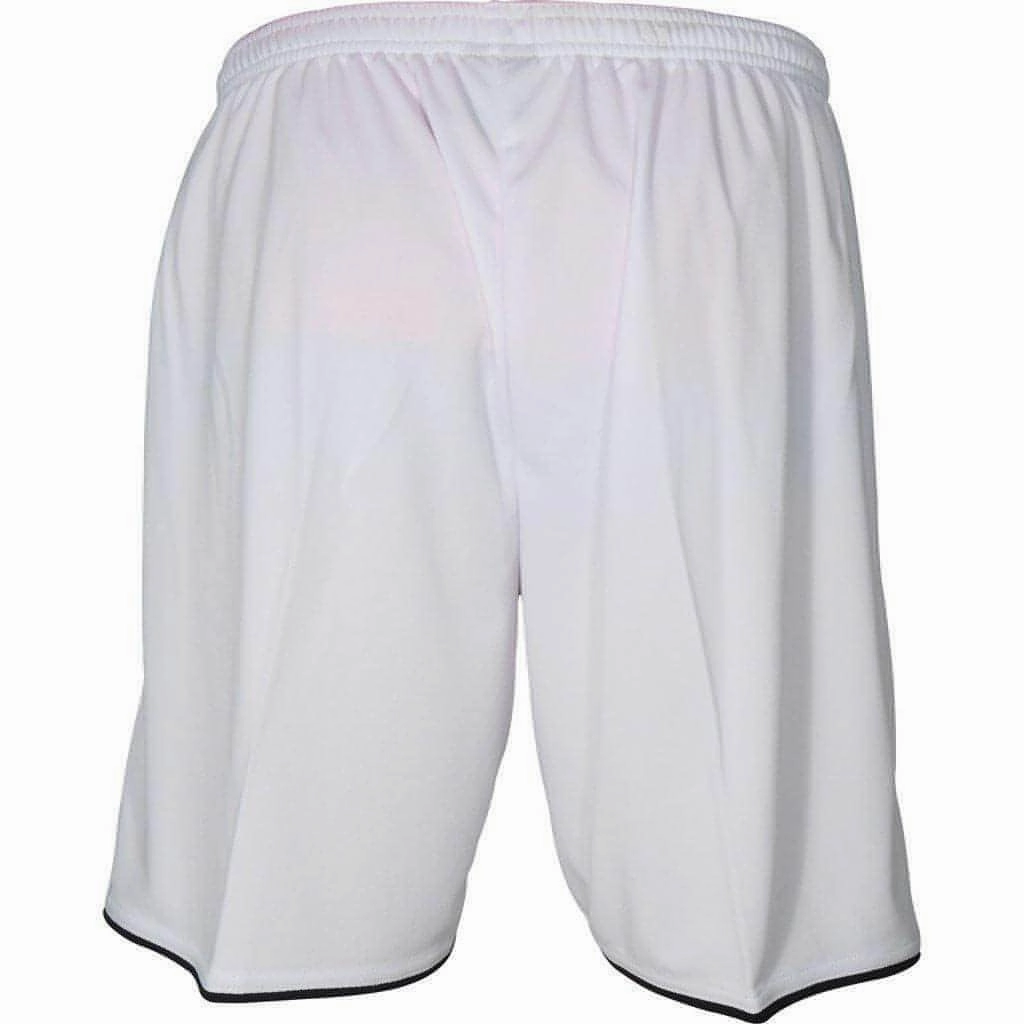 More Mile Premier Mens Football Shorts - White Sport Friendly Sport Style Fit
