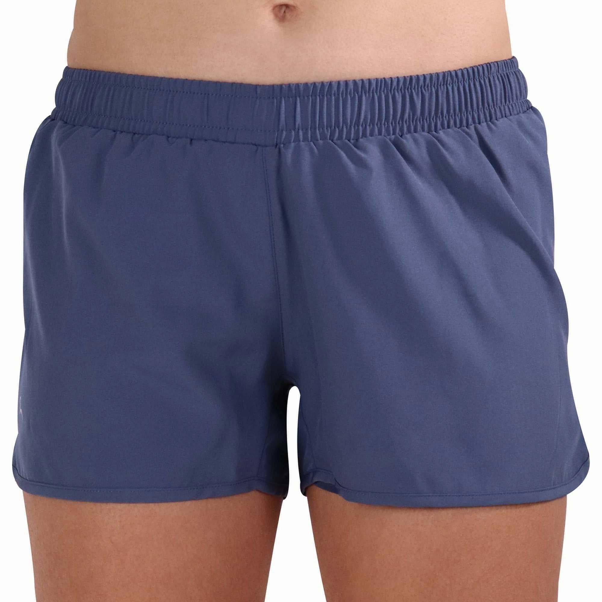 More Mile Racer Split Womens Running Shorts - Blue concert outfit