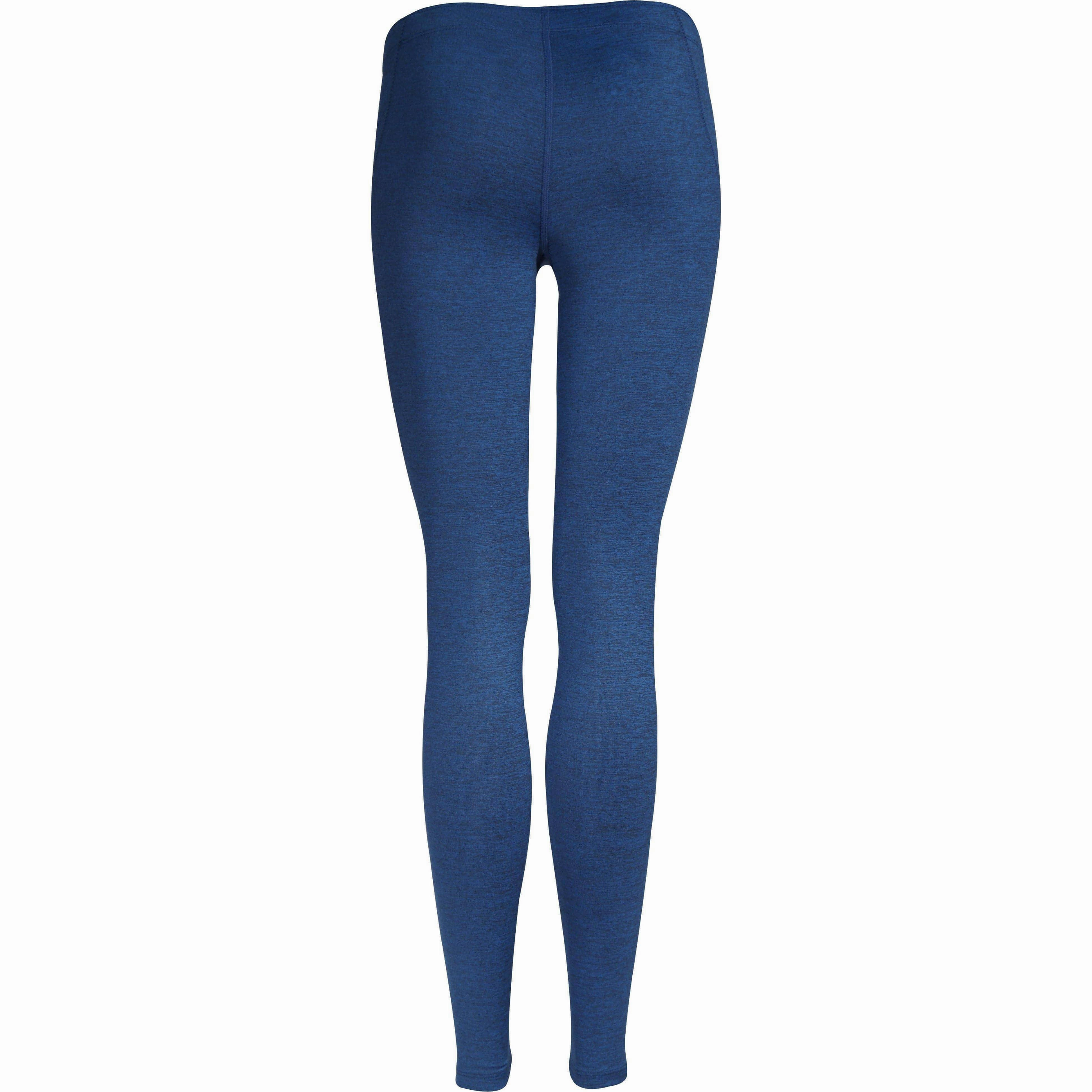 Core Style Versatile Fit More Mile Train To Run Womens Long Running Tights - Blue