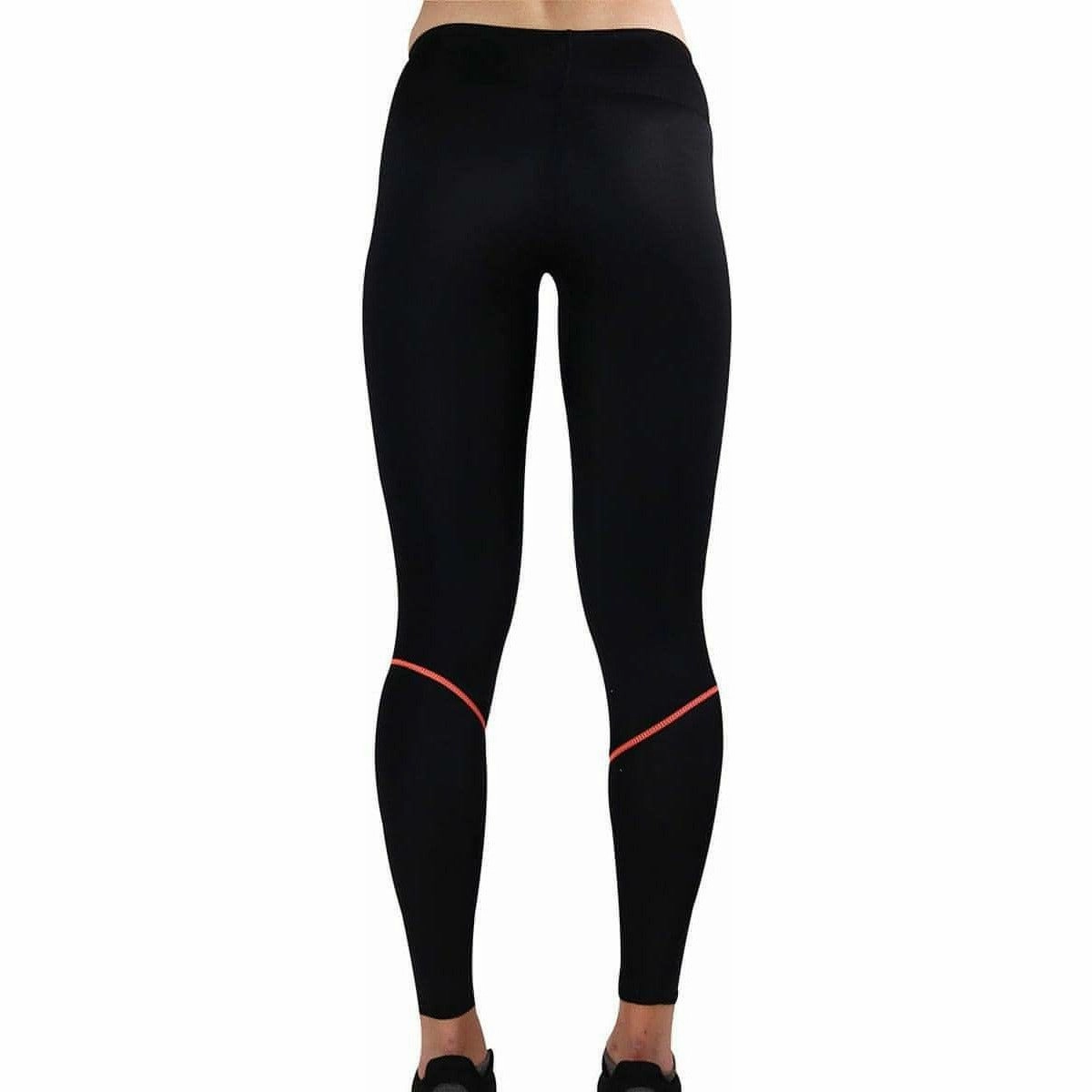 More Mile Womens Compression Tights - Black Soft and Supportive