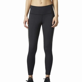 Rib Knit Beginner Level adidas Supernova Womens 7/8 Running Tights - Black
