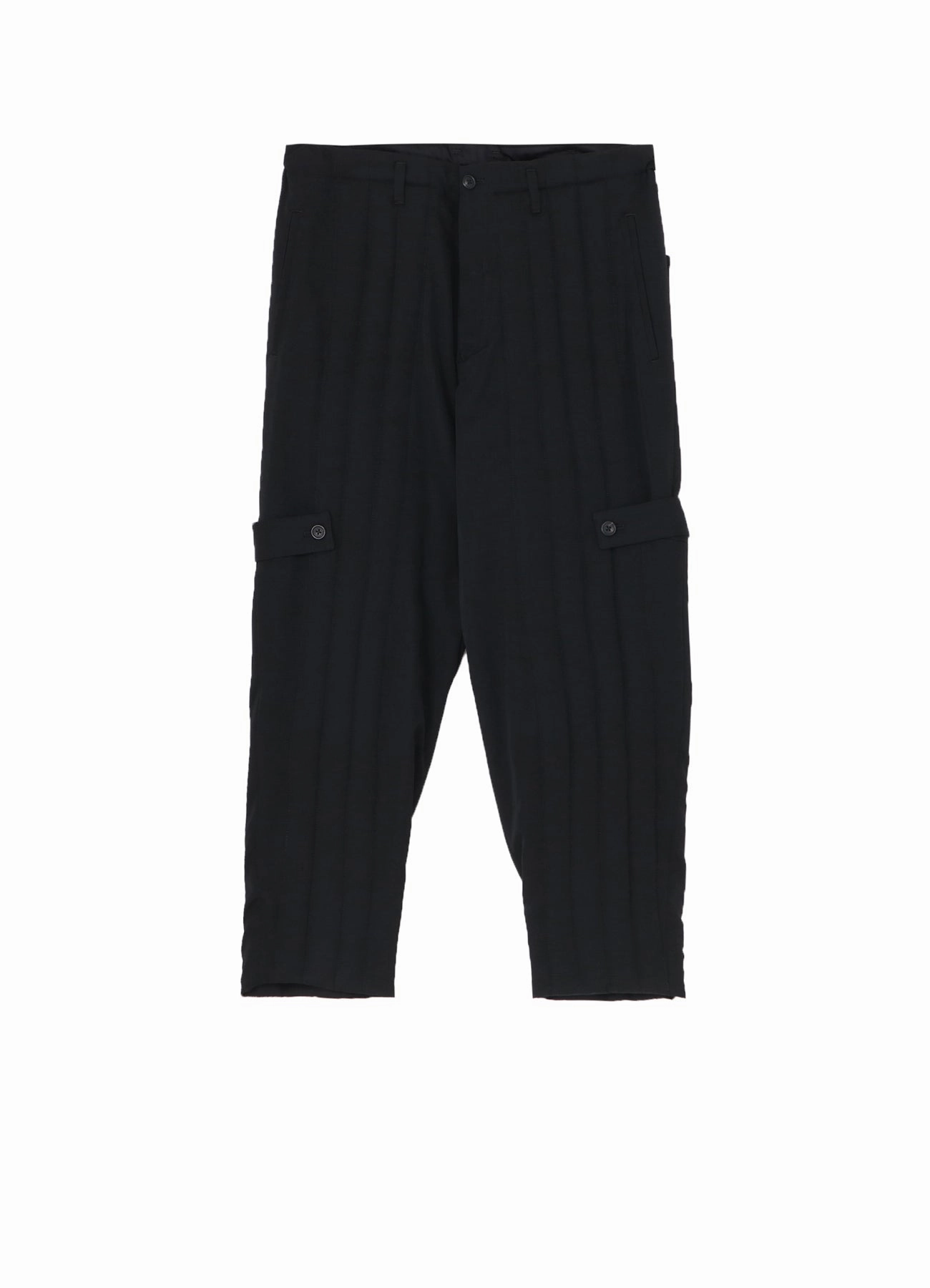 Luxe Look Functional Waist WOOL GABARDINE TAB DETAIL PADDED PANTS