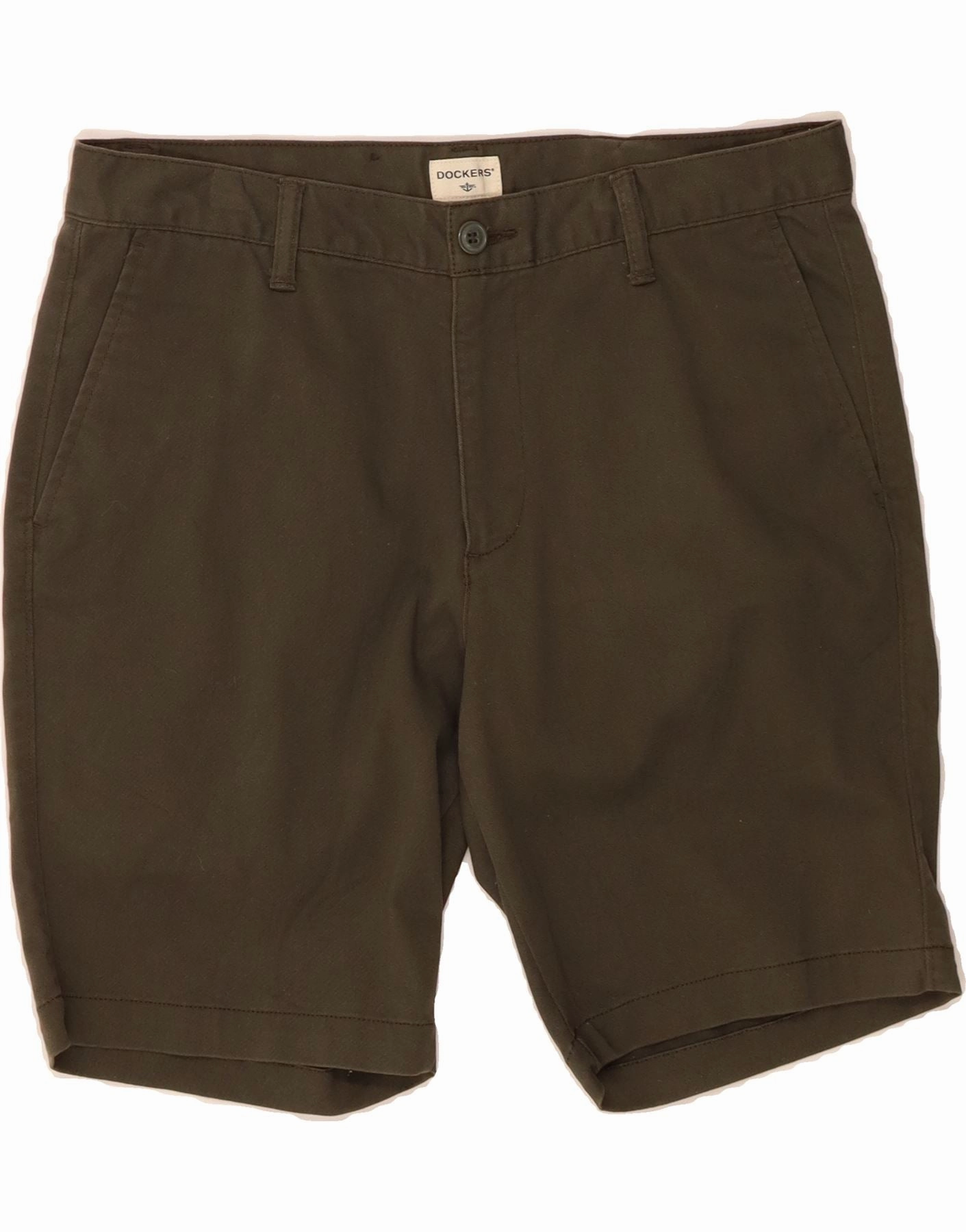 Soft Layers Temperature Regulating Tech DOCKERS Mens Chino Shorts W34 Large  Khaki Cotton