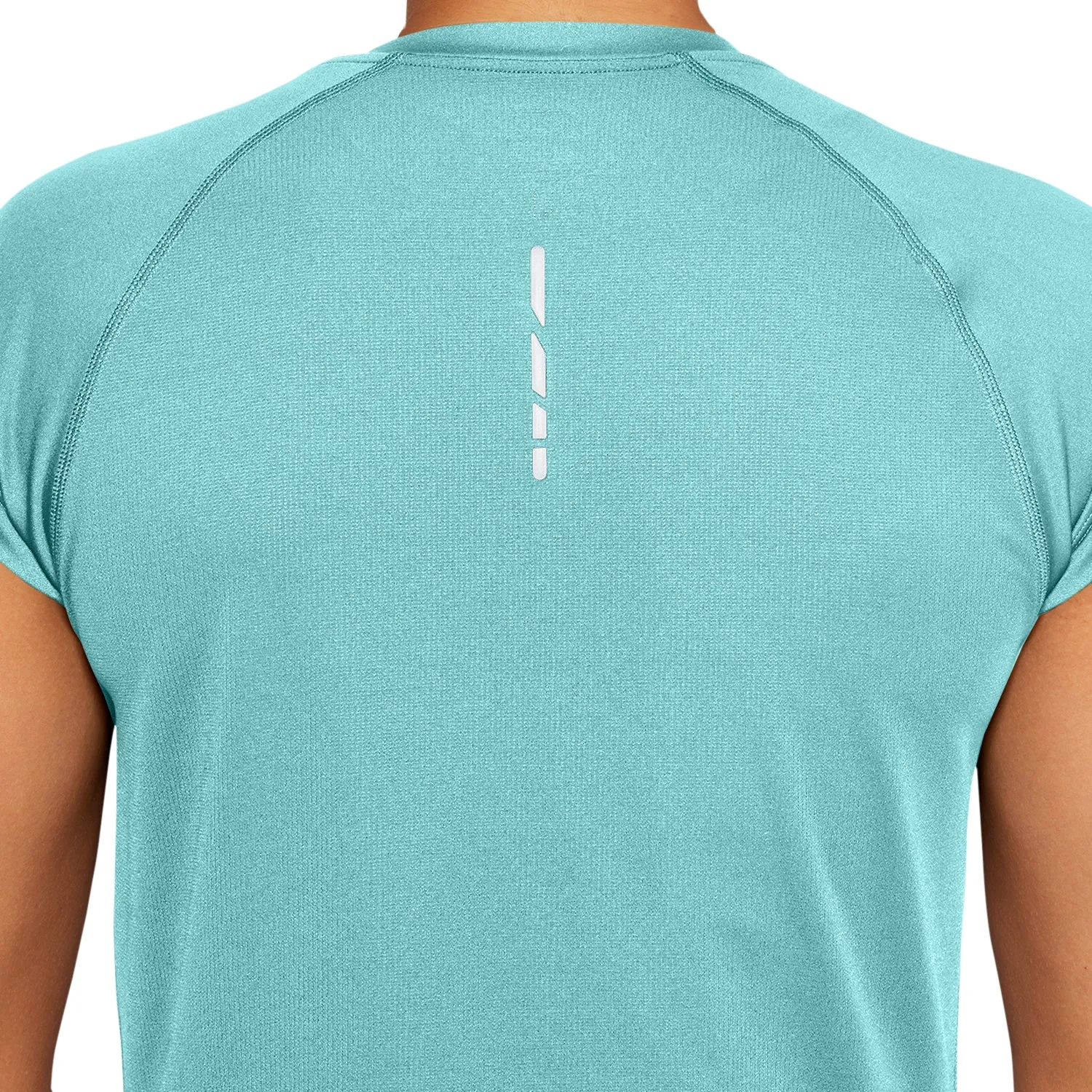 Seasonal Layer Pastel color Asics Cap Short Sleeve Womens Running Top - Green